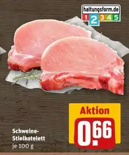 REWE Schweine-Stielkotelett Angebot