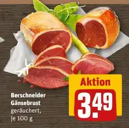 REWE Berschneider Gänsebrust Angebot