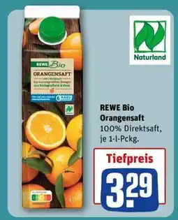 REWE REWE Bio Orangensaft Angebot