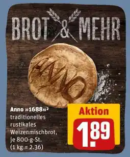 REWE Anno 1688 Angebot