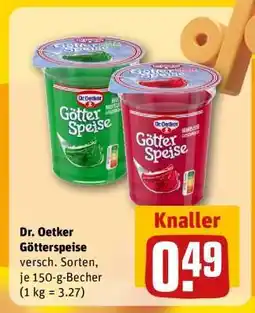 REWE Dr Oetker Götterspeise Angebot