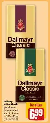 REWE Dallmayr Kaffee Classic Angebot
