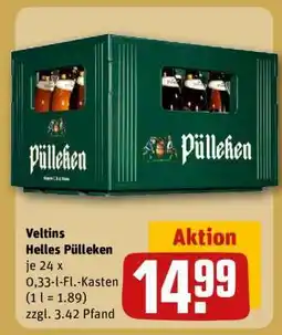 REWE Veltins Helles Pülleken Angebot