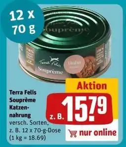 REWE Terra Felis Souprême Katzennahrung Angebot