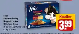 REWE Felix Katzennahrung Doppelt Lecker Angebot
