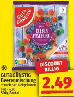 NP Discount GUT&GÜNSTIG Beerenmischung Angebot