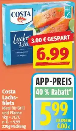 NP Discount Costa Lachsfilets Angebot