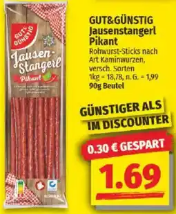 NP Discount GUT&GÜNSTIG Jausenstangerl Pikant Angebot