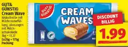 NP Discount GUT& GÜNSTIG Cream Wave Angebot