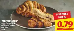 NP Discount Franzbrötchen Angebot