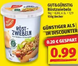 NP Discount GUT&GÜNSTIG Röstzwiebeln Angebot