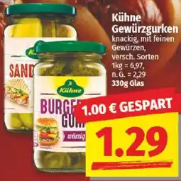NP Discount Kühne Gewürzgurken Angebot