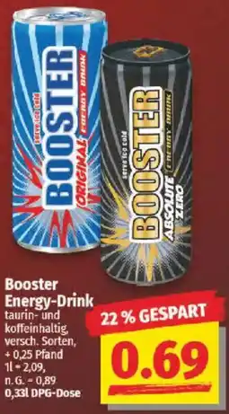 NP Discount Booster Energy-Drink Angebot