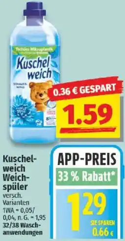 NP Discount Kuschelweich Weichspüler Angebot