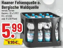 trinkgut Haaner Felsenquelle o. Bergische Waldquelle Angebot