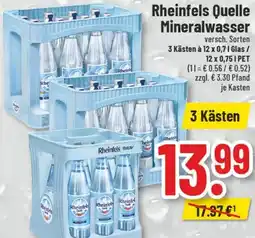 trinkgut Rheinfels Quelle Mineralwasser Angebot