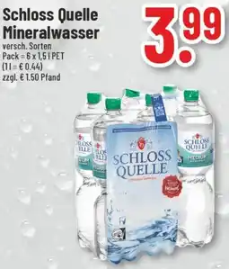 trinkgut Schloss Quelle Mineralwasser Angebot