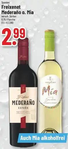 trinkgut Spanien Freixenet Mederaño o. Mia Angebot