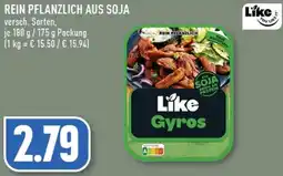 Edeka Like rein pflanzlich aus soja Angebot