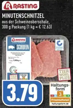 Edeka Rasting minutenschnitzel Angebot