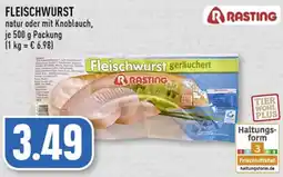 Edeka Rasting Fleischwurst Angebot