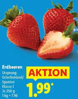 Lidl Erdbeeren Angebot
