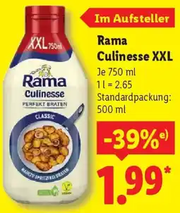 Lidl Rama Culinesse XXL Angebot