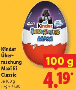 Lidl Kinder Überraschung Maxi Ei Classic Angebot