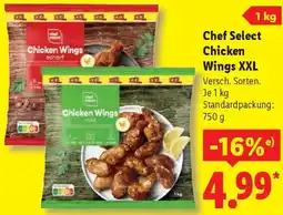 Lidl Chef Select Chicken Wings XXL Angebot