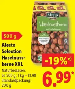 Lidl Alesto Selection Haselnusskerne XXL Angebot
