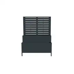 Netto Marken-Discount Westmann Pflanzkasten mit Rankgitter Dekora 5 Anthrazit 40x90x120cm Angebot