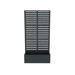 Netto Marken-Discount Westmann Pflanzkasten mit Rankgitter Dekora 6 Anthrazit 60x90x184cm Angebot