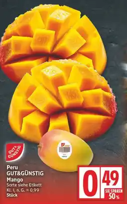 Edeka Peru GUT&GÜNSTIG Mango Angebot