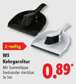 Lidl W5 Kehrgarnitur Angebot