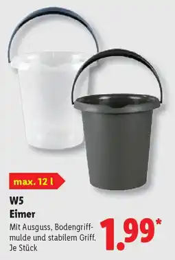 Lidl W5 Eimer Angebot