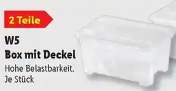 Lidl W5 Box mit Deckel Angebot