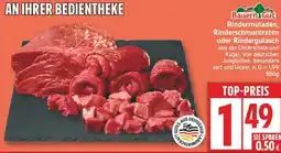Edeka Bauern Gut Rinderrouladen, Rinderschmorbraten oder Rindergulasch Angebot
