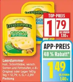 Edeka Leerdammer holl. Schnittkäs Angebot