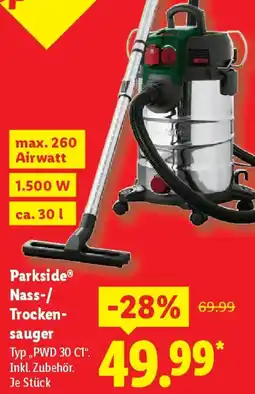 Lidl Parkside Nass-/ Trockensauger Angebot