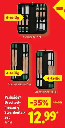 Lidl Parkside Drechselmesser-/ Stechbeitel- Set Angebot