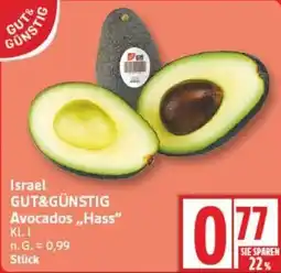 Edeka Israel GUT&GÜNSTIG Avocados,,Hass" Angebot