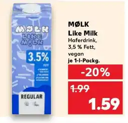 Kaufland MØLK Like Milk Angebot