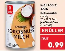 Kaufland K-CLASSIC ASIA Kokosmilch Angebot