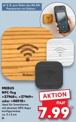 Kaufland MEBUS NFC-Tag 37968, 37969 oder 48018 Angebot