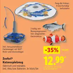Lidl Zoofari Katzenspielzeug Angebot