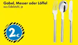 TEDi Serie Milano Gabel, Messer oder Löffel Angebot