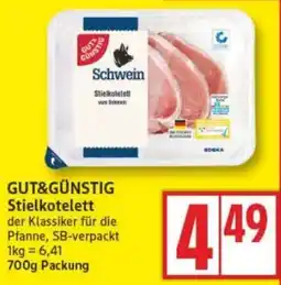 Edeka GUT&GÜNSTIG Stielkotelett Angebot