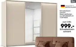Möbel Martin Schwebetürenschrank Angebot