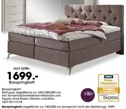 Möbel Martin Vito Boxspringbett Angebot