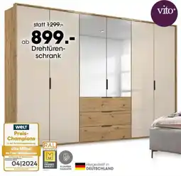 Möbel Martin Vito Drehtürenschrank Angebot